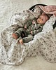 kocyki, kołderki, pościel  Otulacz do fotelika Vintage Flowers i velvet róż PZ