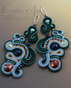 kolczyki soutache Kolczyki sutasz 551