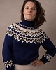 swetry damskie  Sweter  żakardowy Ariadna z wełny merino