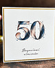kartki scrapbooking Personalizowana kartka na 50. urodziny / Kolekcja Jubileuszowa, BH 56