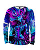 bluzy męskie Koszulka Longsleeve Męska DR.CROW Manga