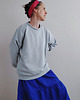bluza bez kaptura damska Bluza "mood sea" oversize