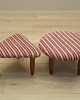 pufy do siedzenia Komplet dwóch podnóżków, duński design, lata 90, produkcja: Dania