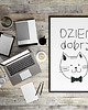 plakaty Plakat. Koteczki, dzień dobry