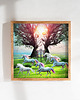 plakaty Surrealistyczny Plakat "Freedom" Kolaż 30x30cm