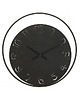 zegary Zegar Metalowy Zegar Ścienny Moon 60 cm