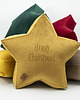 dekoracje świąteczne Poduszka dekoracyjna gwiazdka, świąteczna velvetowa - grawer MERRY CHRISTMAS