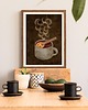 plakaty Grzane wino - plakat A3 fine art, giclee