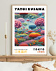 plakaty PLAKAT dekoracyjny , Yayoi Kusama, wystawowy, kwiaty