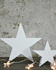 dekoracje świąteczne Gwiazda biała duża