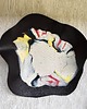 patery i talerze Porcelanowa patera Abstract art