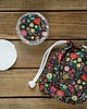 tekstylia - różne Waciki zero waste - 10szt. z woreczkiem - Kwiaty
