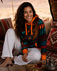 bluza z kapturem damska Bluza "Aztecka Fala" unisex
