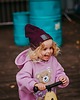 bluzy dla dziewczynki Bluza oversize Margartet Teddy