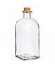 pojemniki kuchenne Butelka Szklana z Korkiem Botella 1000 ml