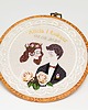 Ślub - inne Ślubna, indywidualna dedykacja, haft w oprawie vintage
