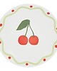 patery i talerze Komplet 6 porcelanowych talerzy deserowych Cherry, 19 cm