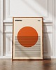 plakaty Minimalistyczny plakat - Bauhaus #7 - Do salonu, sypialni, biura