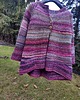 swetry damskie  Słodka jagoda/ flared cardigan