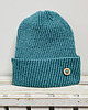 czapki damskie Czapka beanie z wywinięciem uniwersalna ręcznie robiona