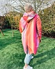 bluza z kapturem damska Bluza damska, asymetryczna "Abstrakcja"