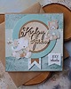kartki scrapbooking Kartka dla synka z okazji narodzin/urodzin/bez okazji