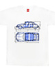 t-shirty męskie koszulka CITROEN DS BLUE tshirt