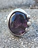 pierścionki - różne Ametyst - pierścionek regulowany