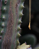 wisiory ONE EDGE / satin GOLD necklace