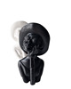 figurki i rzeźby Figurka ozdobna - Dama w kapeluszu