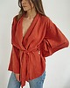bluzki kimonowe damskie Tora kimono electric orange