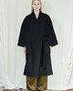 płaszcze damskie Płaszcz kimono - 100% wełna