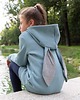 bluzy dla chłopców Bluza królik BRUDNA MIĘTA
