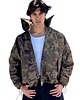 płaszcze i kurtki męskie Kurtka typu bomber collar oversize camo męska