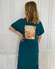 sukienki midi damskie Sukienka kimono oversize