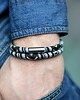 biżuteria męska Bransoletka MĘSKA BOHO MASAYAL DUO SATIN STEEL