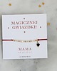 bransoletki na sznurku MAMA - Magicznej Gwiazdki - Alfabet Morse'a - Bransoletka