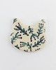 broszki Ceramiczna broszka kot malowany