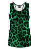 topy damskie DR.CROW Bokserka Damska Green Panther