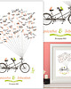 Ślub - inne 50x70cm Wiosenny Tandem Wpisów Gości Weselnych