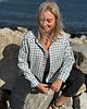 koszule damskie  Koszula Flanelowa w kratę szałwia