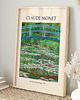 plakaty Plakat Reprodukcja Claude Monet - Most nad stawem z liliami wodnymi