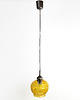 lampy wiszące Modernistyczna lampa wisząca, Polska, lata 70.