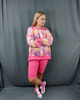 bluza z kapturem damska Bluza damska, oversize "Wata Cukrowa"