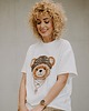 t-shirt damskie T-shirt oversize Elliott Teddy dla mamy cream