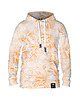 bluzy męskie Męska Bluza z kapturem DR.CROW Peonies Orange