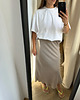 spódnice midi Spódnica Melody premium beige midi