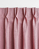 zasłony Zasłona na fleksach HEAVY DUSTY PINK