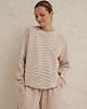 bluzki z długim rękawem damskie Longsleeve SEAN sand