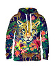 bluzy męskie Męska Bluza z kapturem Hidden Leopard